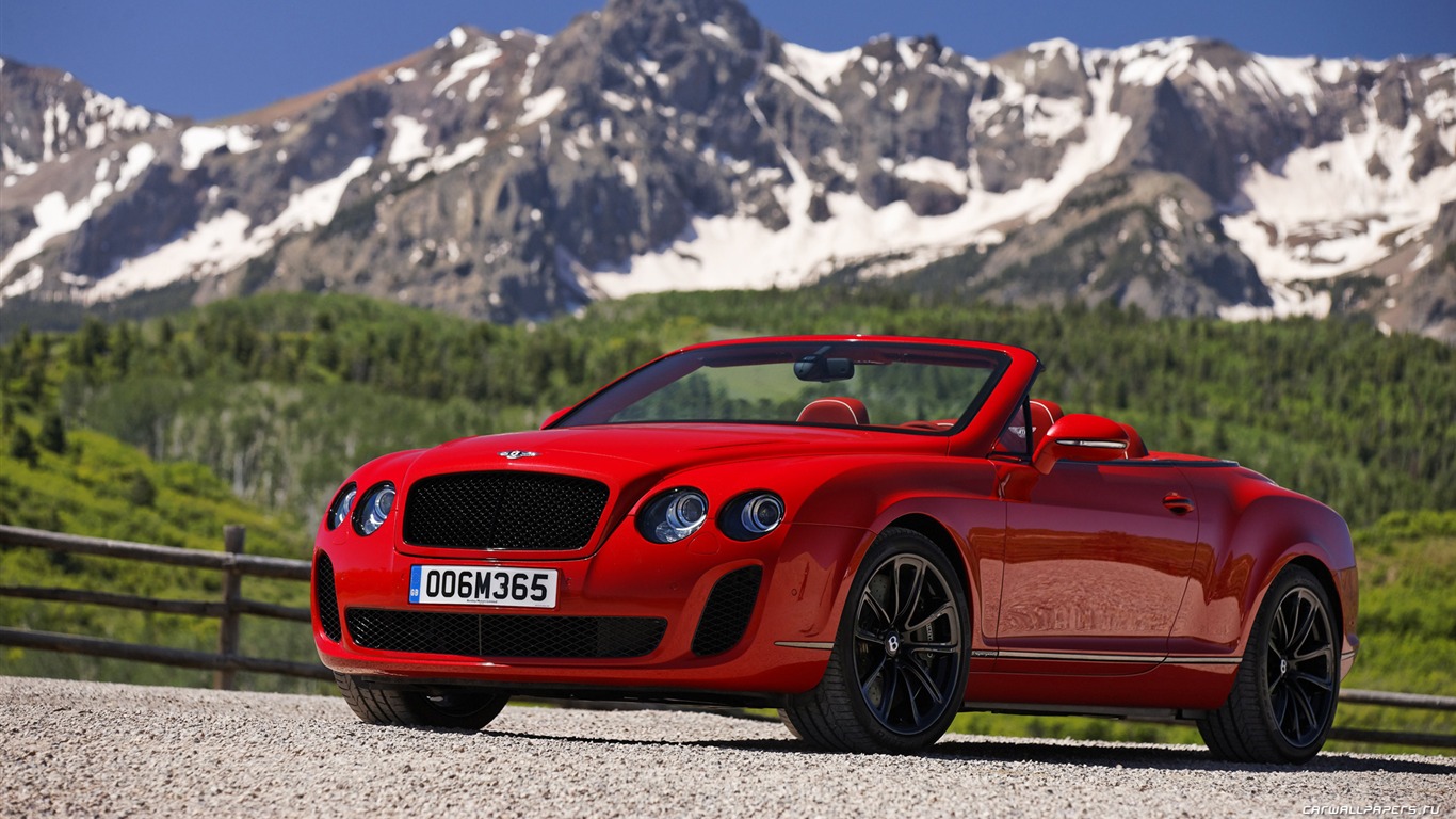 Bentley Continental Supersports Cabrio - 2010 HD tapetu #7 - 1366x768