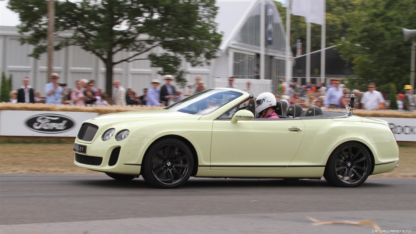 Bentley Continental Supersports Convertible - 2010 HD wallpaper #27 - 1366x768