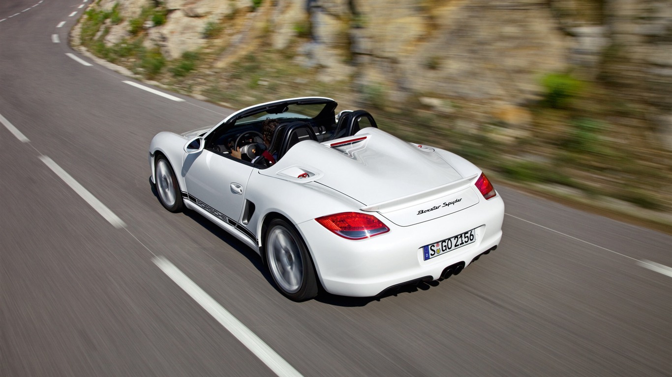 Porsche Boxster Spyder - 2010 保时捷5 - 1366x768