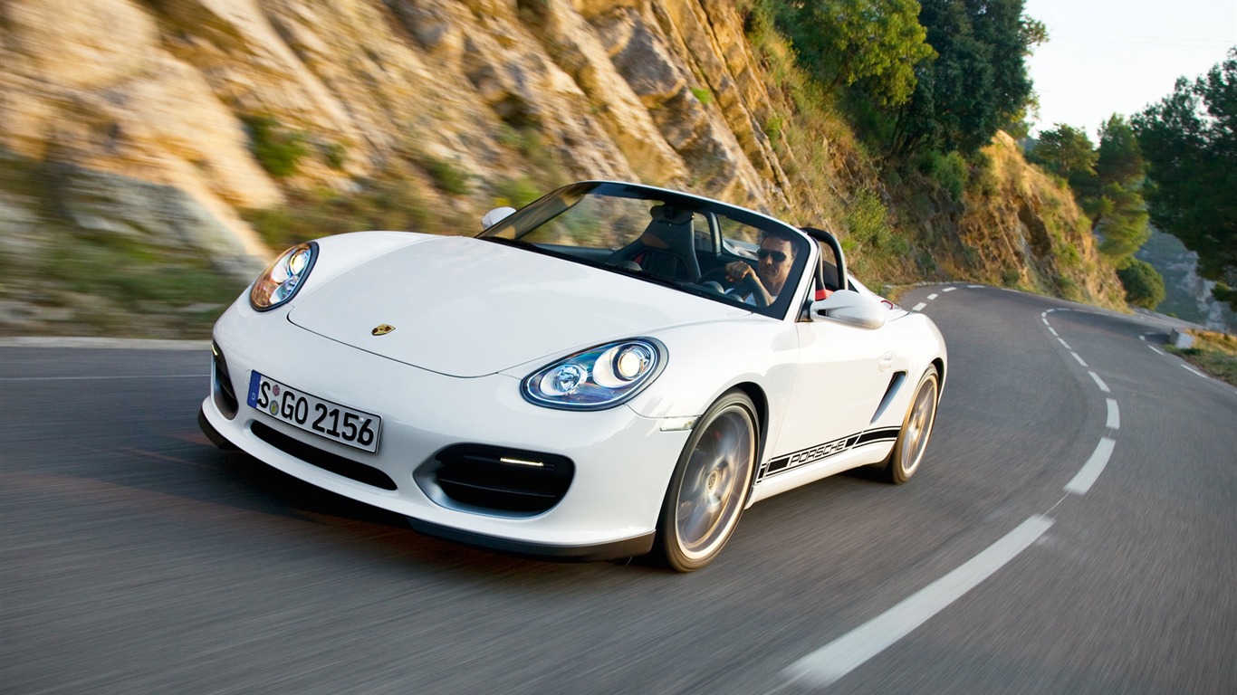 Porsche Boxster Spyder - 2010 保时捷7 - 1366x768