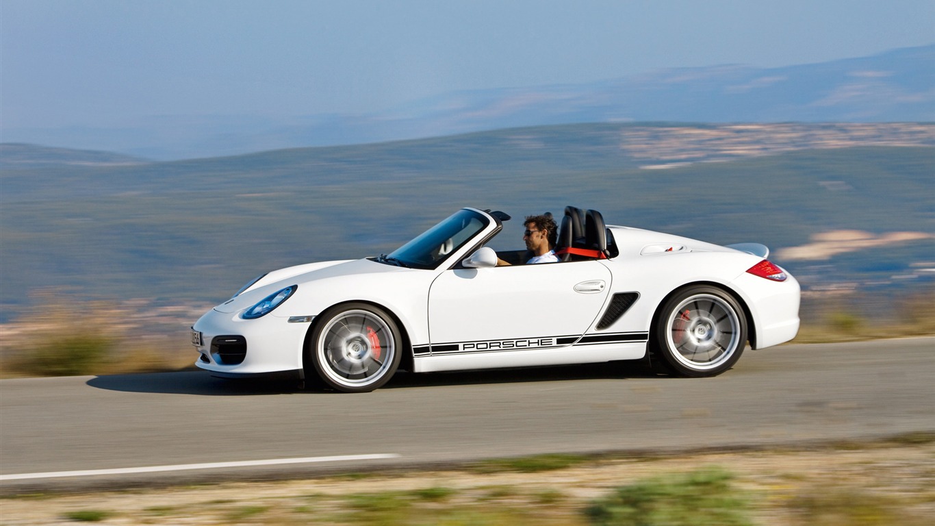 Porsche Boxster Spyder - 2010 保时捷10 - 1366x768