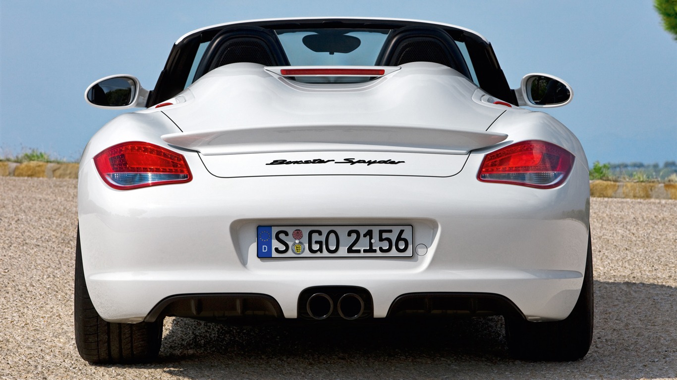 Porsche Boxster Spyder - 2010 保時捷 #18 - 1366x768