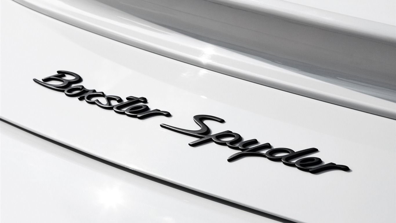Porsche Boxster Spyder - 2010 HD tapetu #33 - 1366x768
