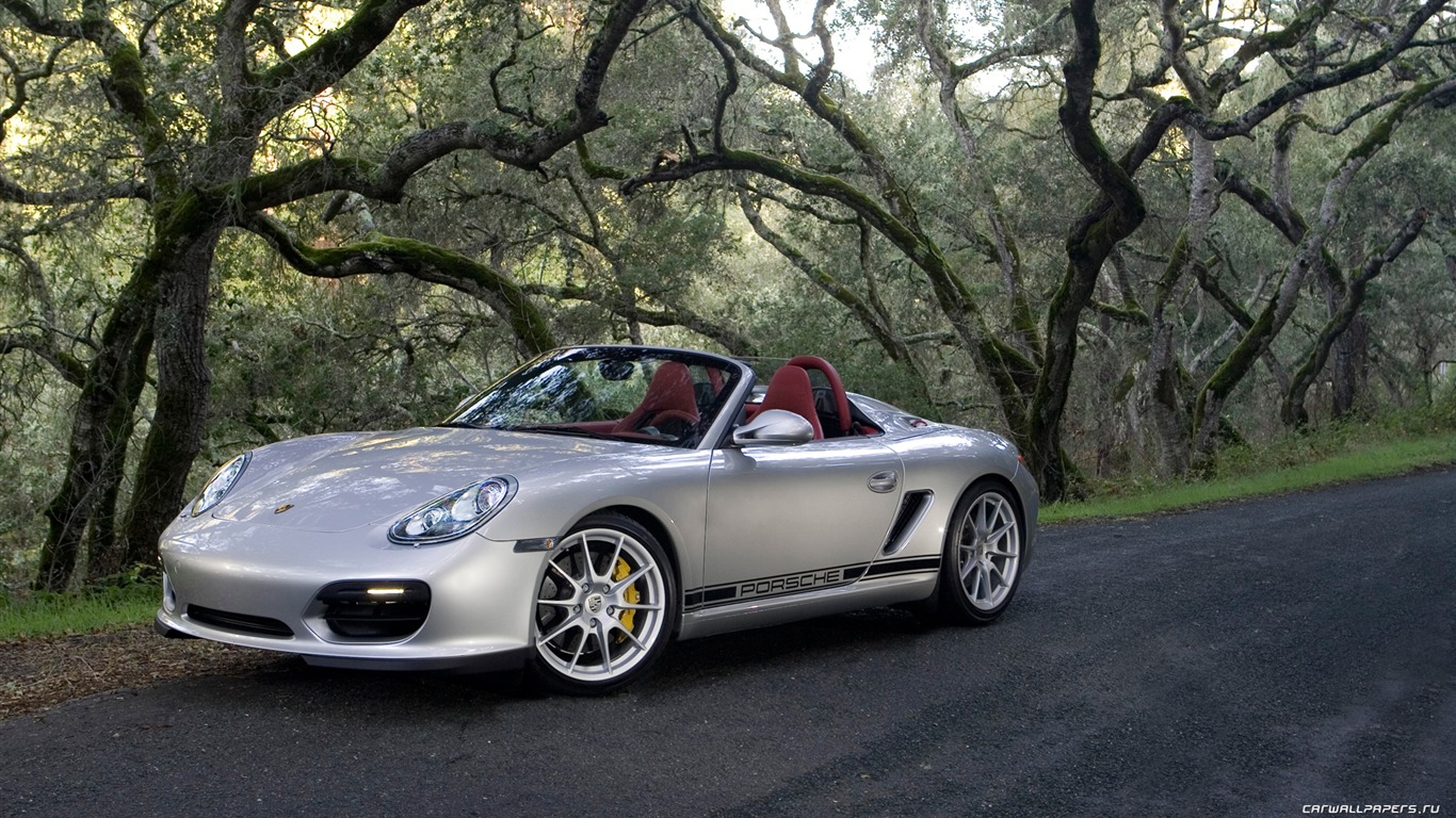 Porsche Boxster Spyder - 2010 HD wallpaper #36 - 1366x768