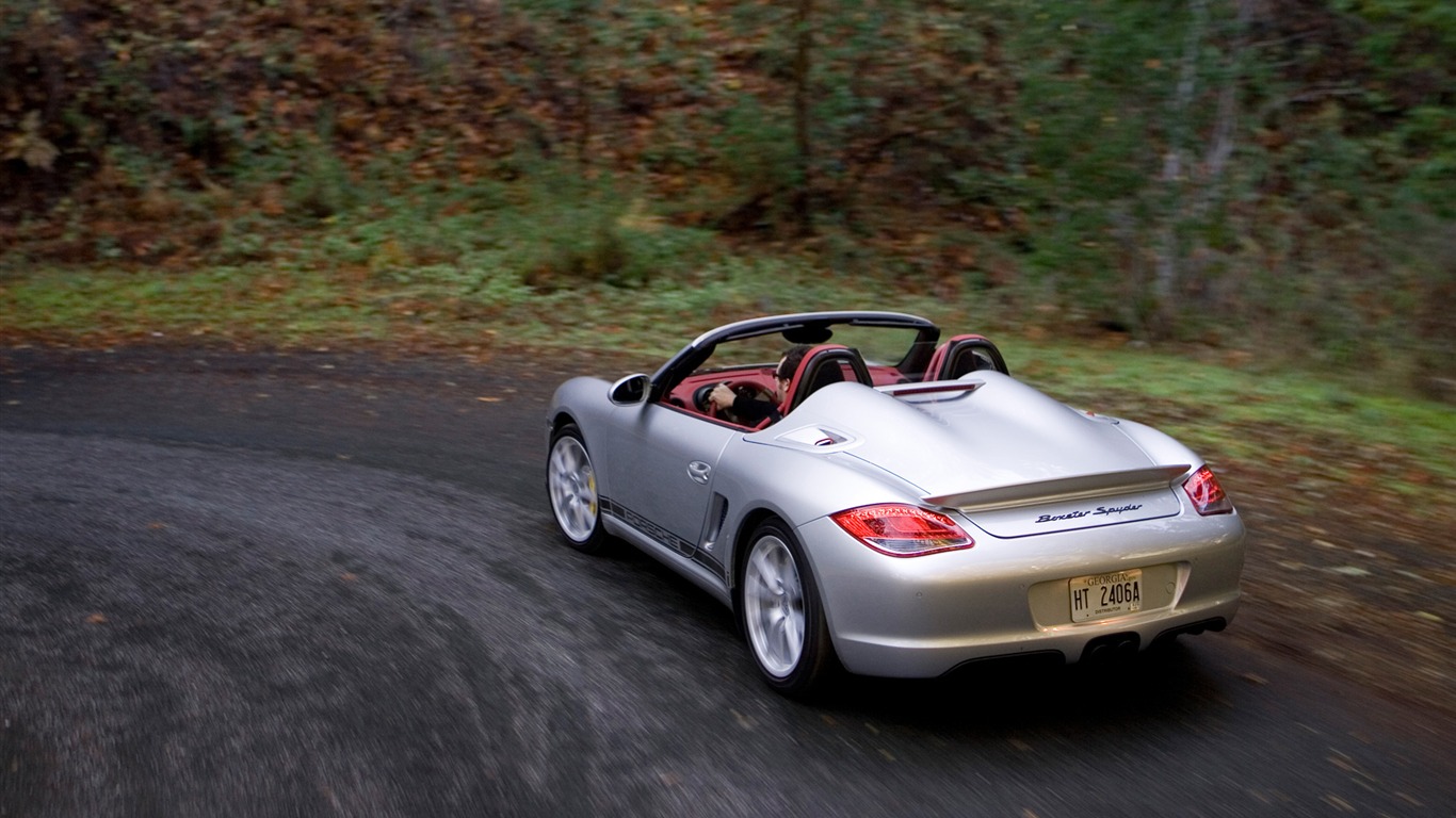 Porsche Boxster Spyder - 2010 保时捷46 - 1366x768