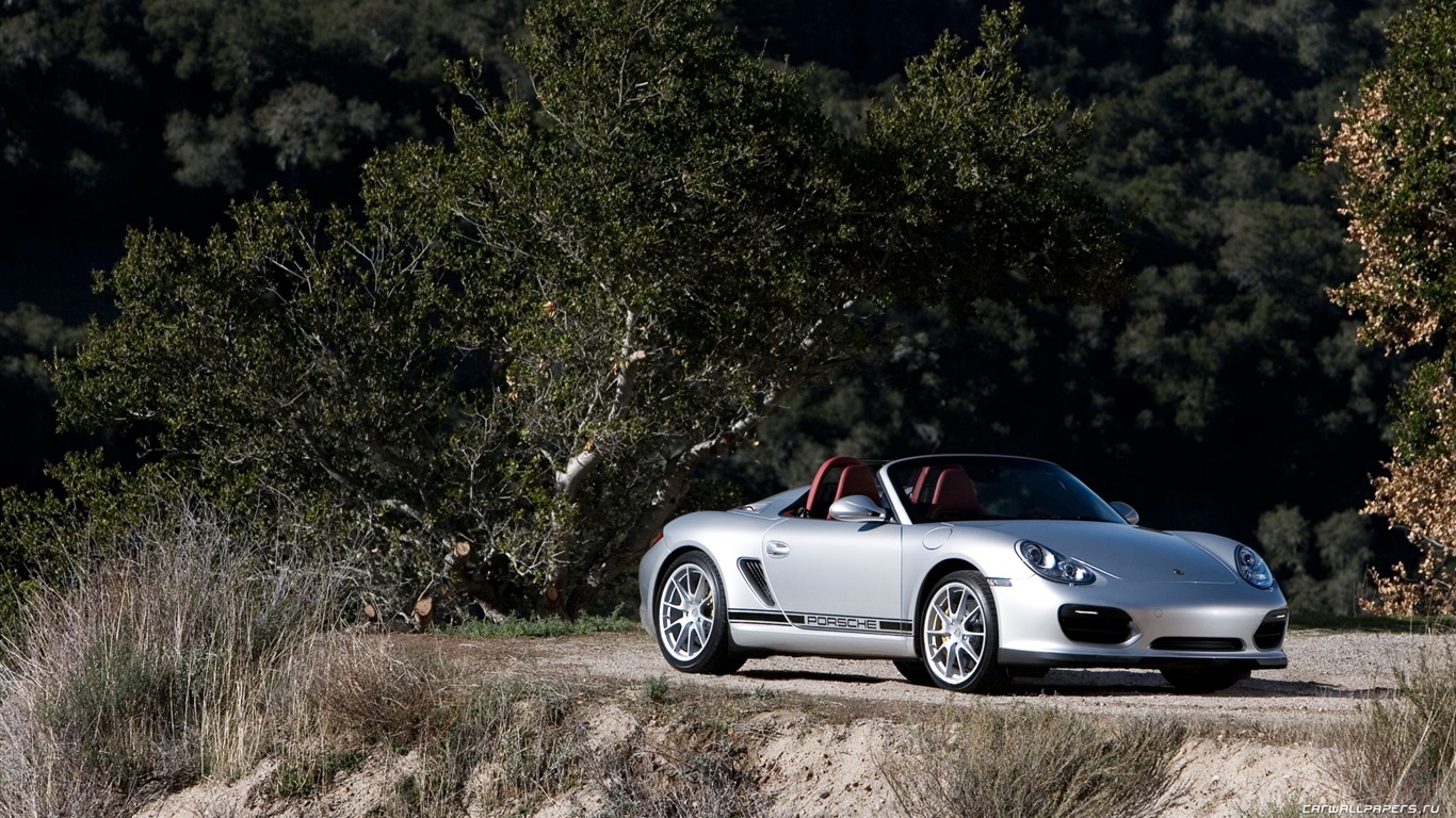 Porsche Boxster Spyder - 2010 HD tapetu #47 - 1366x768