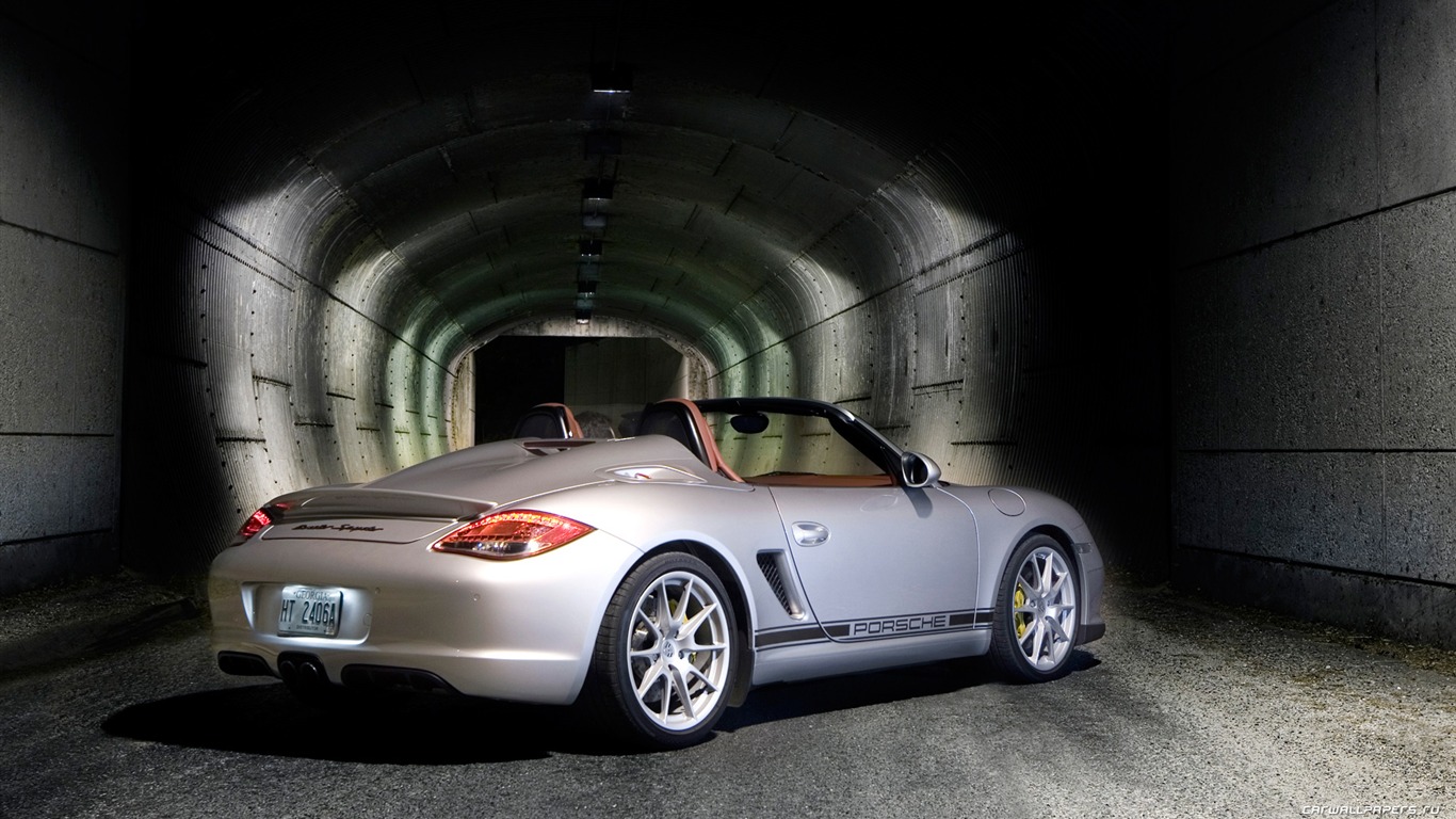 Porsche Boxster Spyder - 2010 HD tapetu #57 - 1366x768