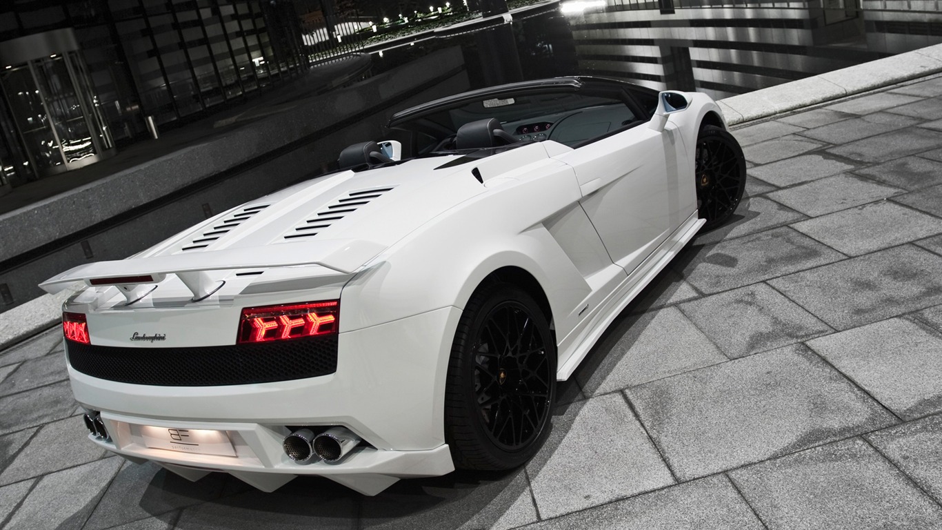 BF výkon Lamborghini Gallardo Spyder GT600 - 2010 HD tapetu #4 - 1366x768