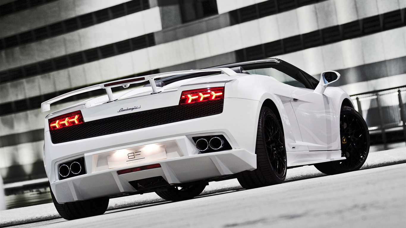 Rendimiento de BF Lamborghini Gallardo Spyder GT600 - 2010 fondos de escritorio de alta definición #6 - 1366x768