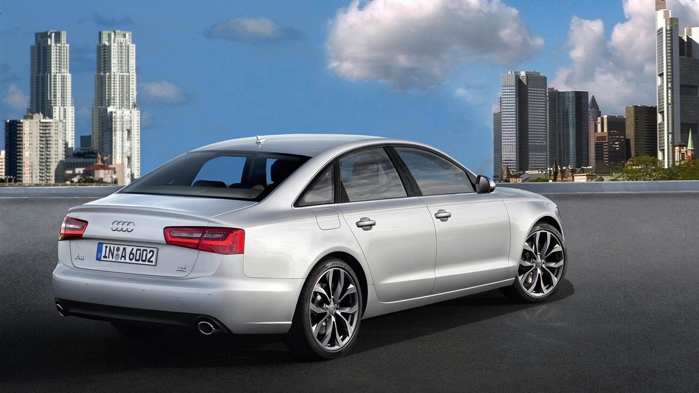 Audi A6 3.0 TDI quattro - 2011 HD wallpaper #8 - 1366x768