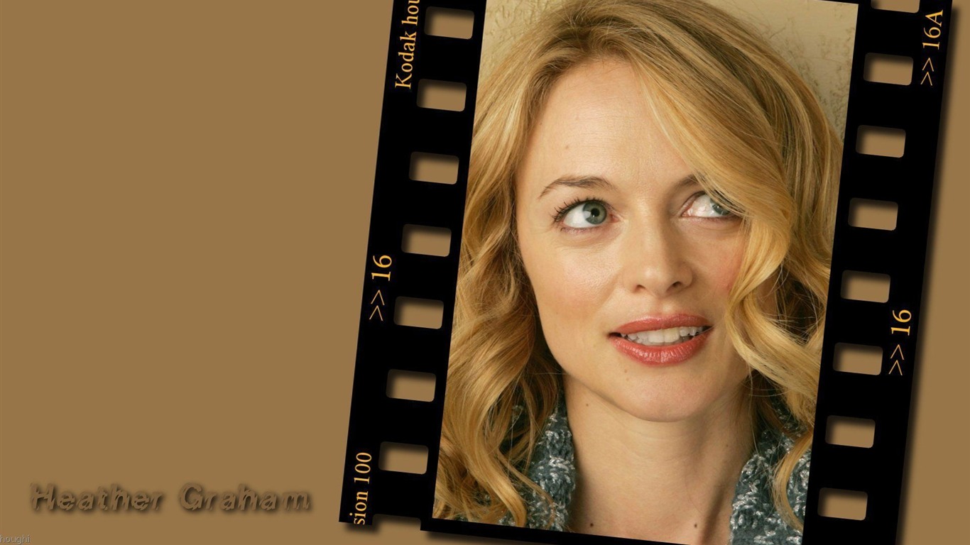 Heather Graham beautiful wallpaper #5 - 1366x768