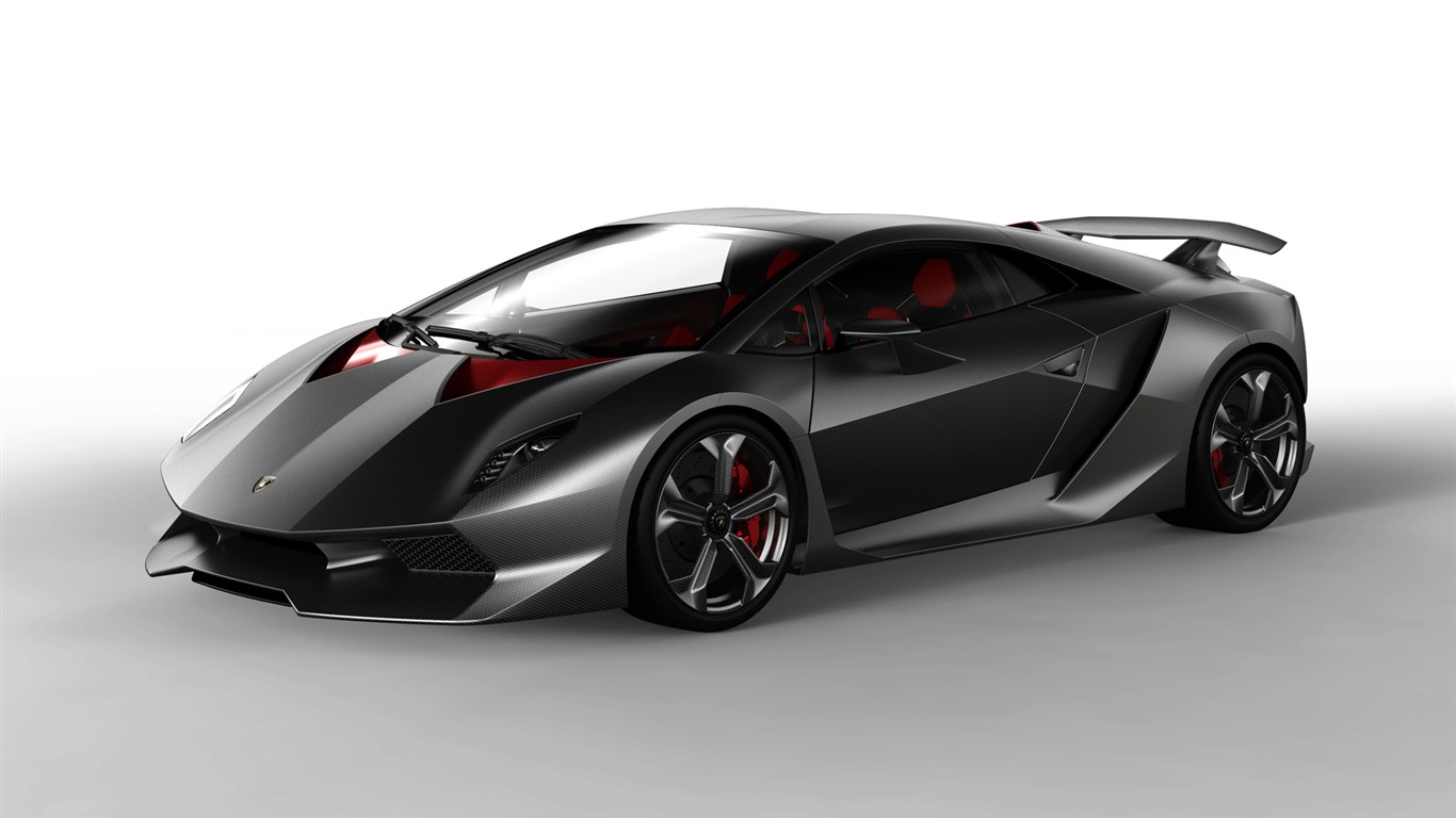 컨셉 자동차 람보르기니 Sesto Elemento - 2010의 HD 벽지 #1 - 1366x768