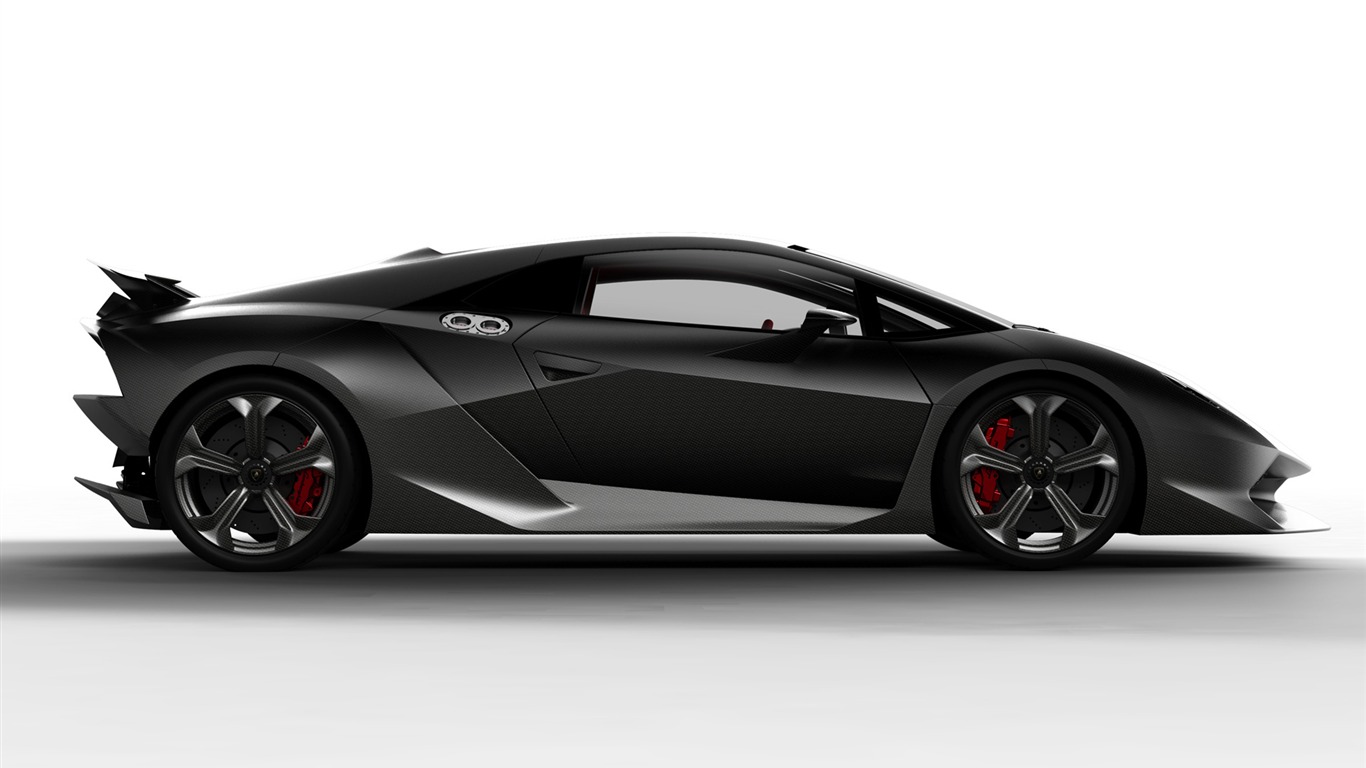 Concept Car Lamborghini Sesto Elemento - 2010 蘭博基尼 #3 - 1366x768