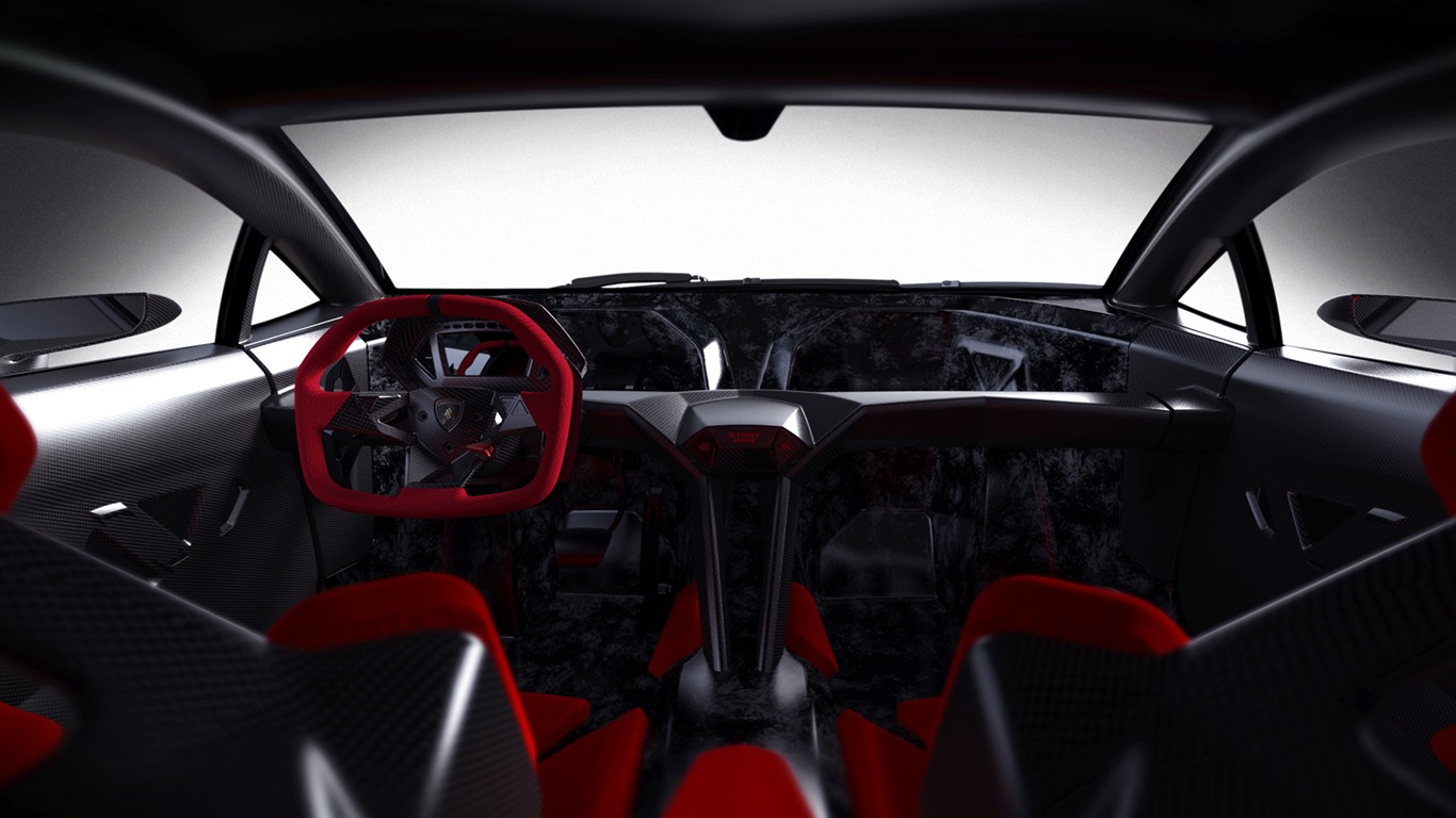 Concept Car Lamborghini Sesto Elemento - 2010 HD wallpaper #5 - 1366x768