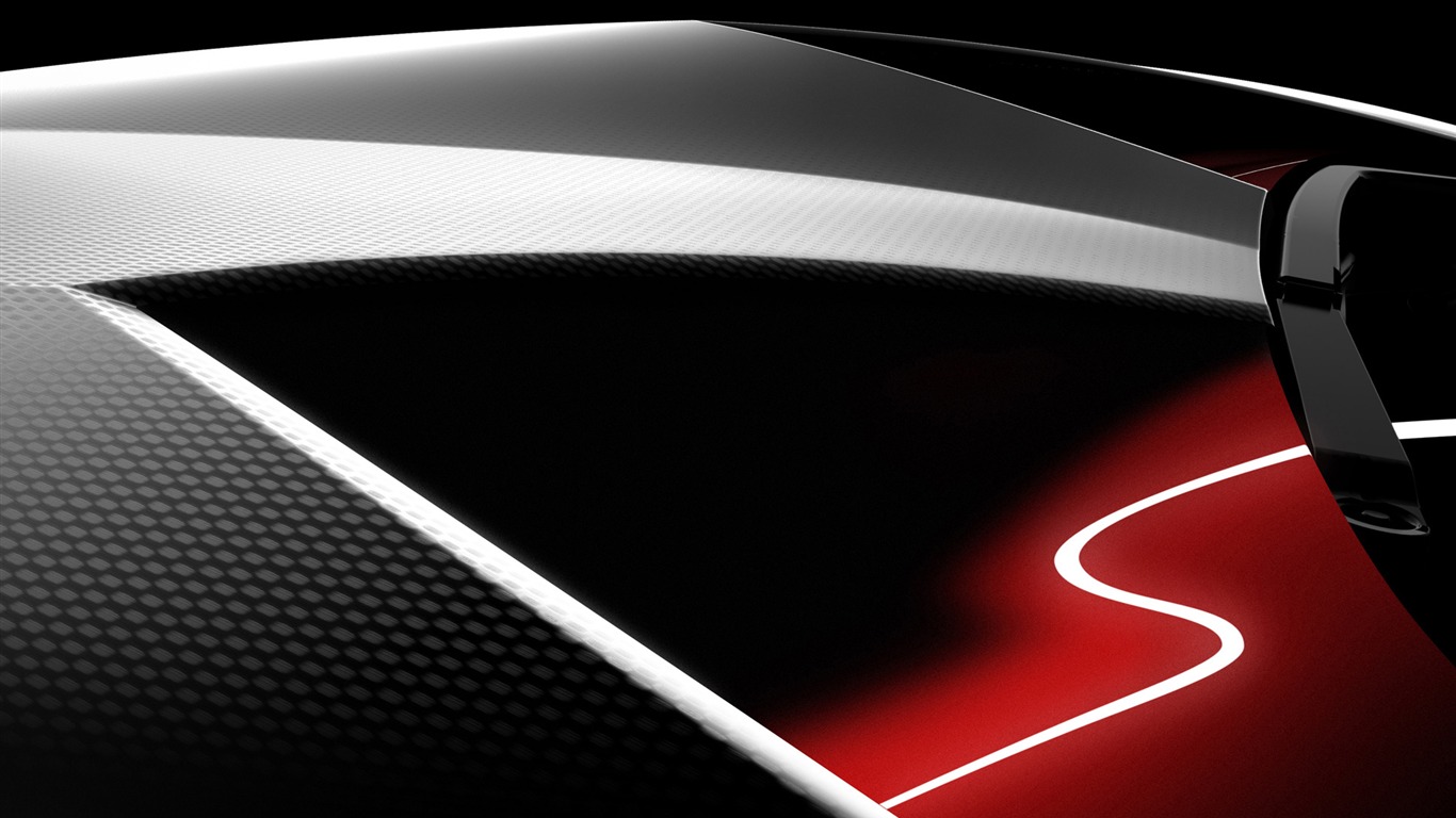 Concept Car Lamborghini Sesto Elemento - 2010 HD wallpaper #7 - 1366x768