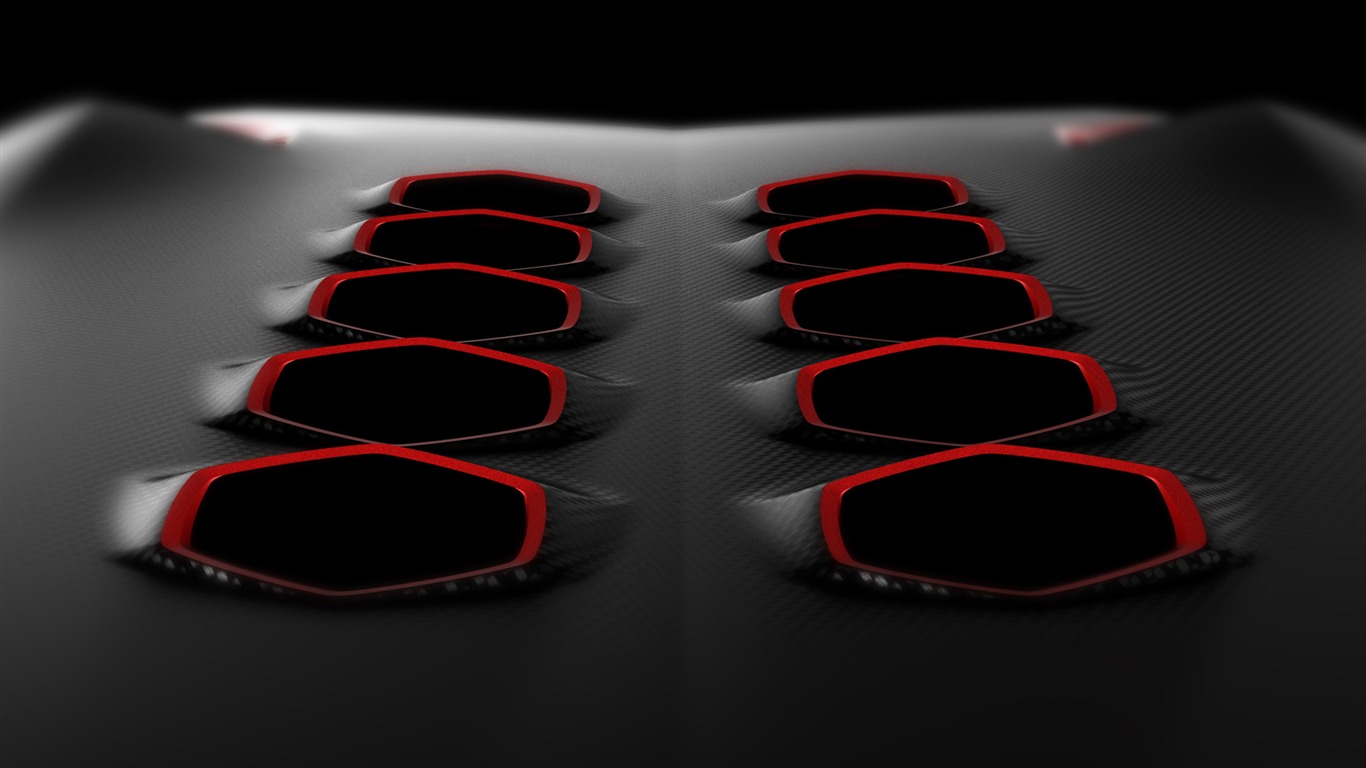 Lamborghini Concept Car Sesto Elemento - 2010 fonds d'écran HD #8 - 1366x768