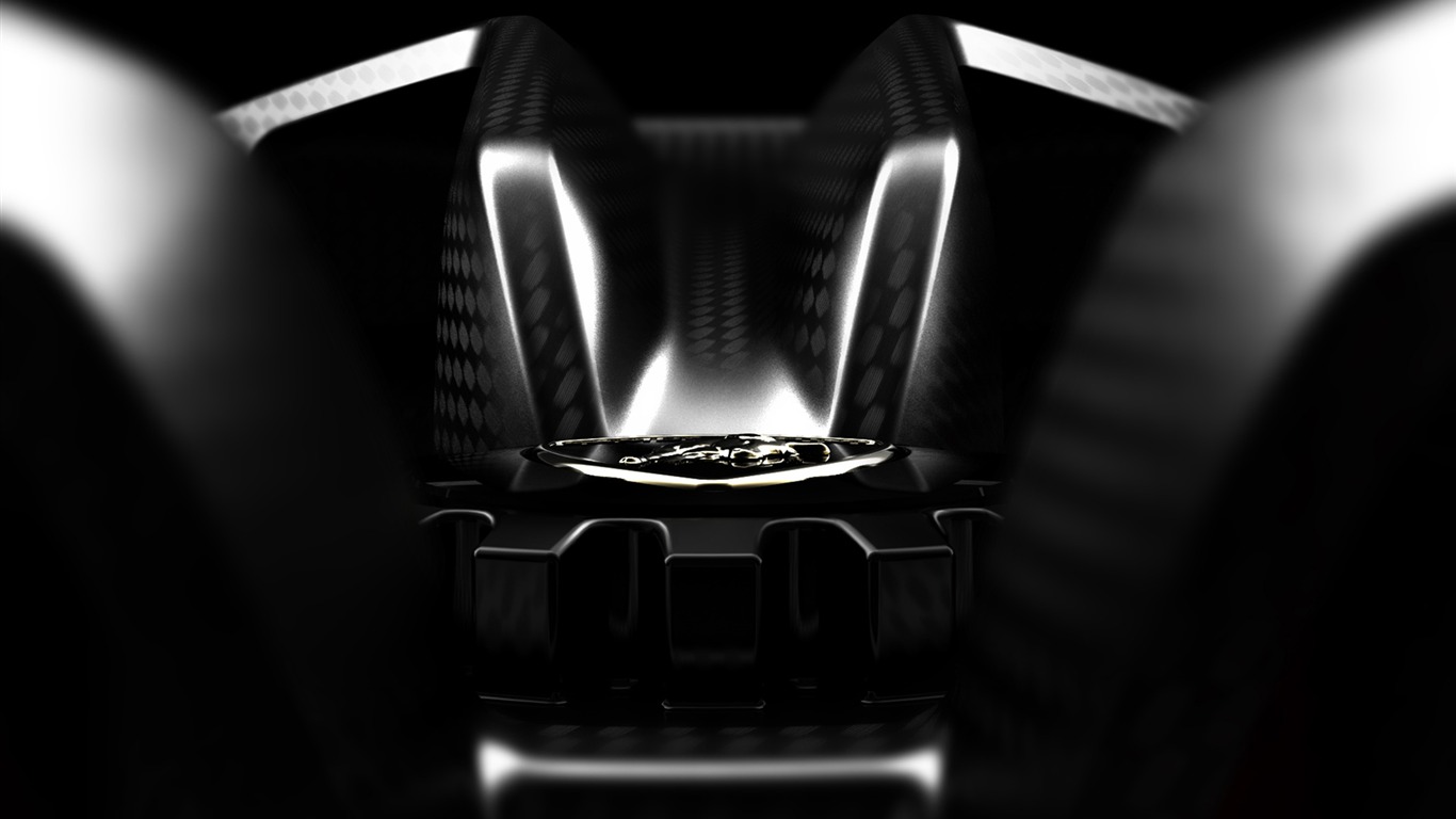 Lamborghini Concept Car Sesto Elemento - 2010 fonds d'écran HD #10 - 1366x768