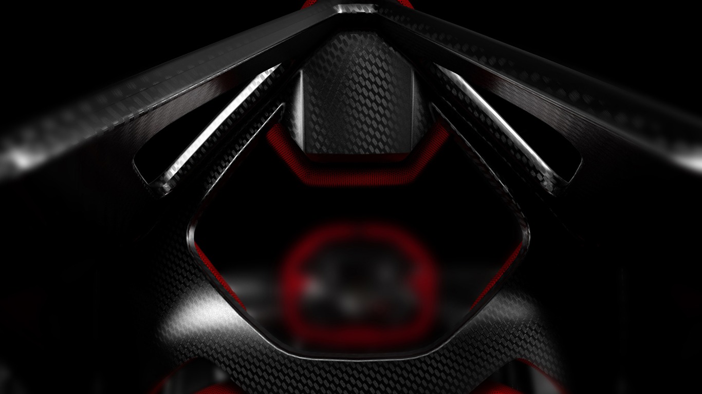 Concept Car Lamborghini Sesto Elemento - 2010 蘭博基尼 #11 - 1366x768