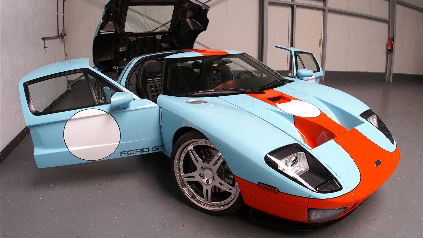 Wheelsandmore Ford GT HD fond d'écran #5 - 1366x768