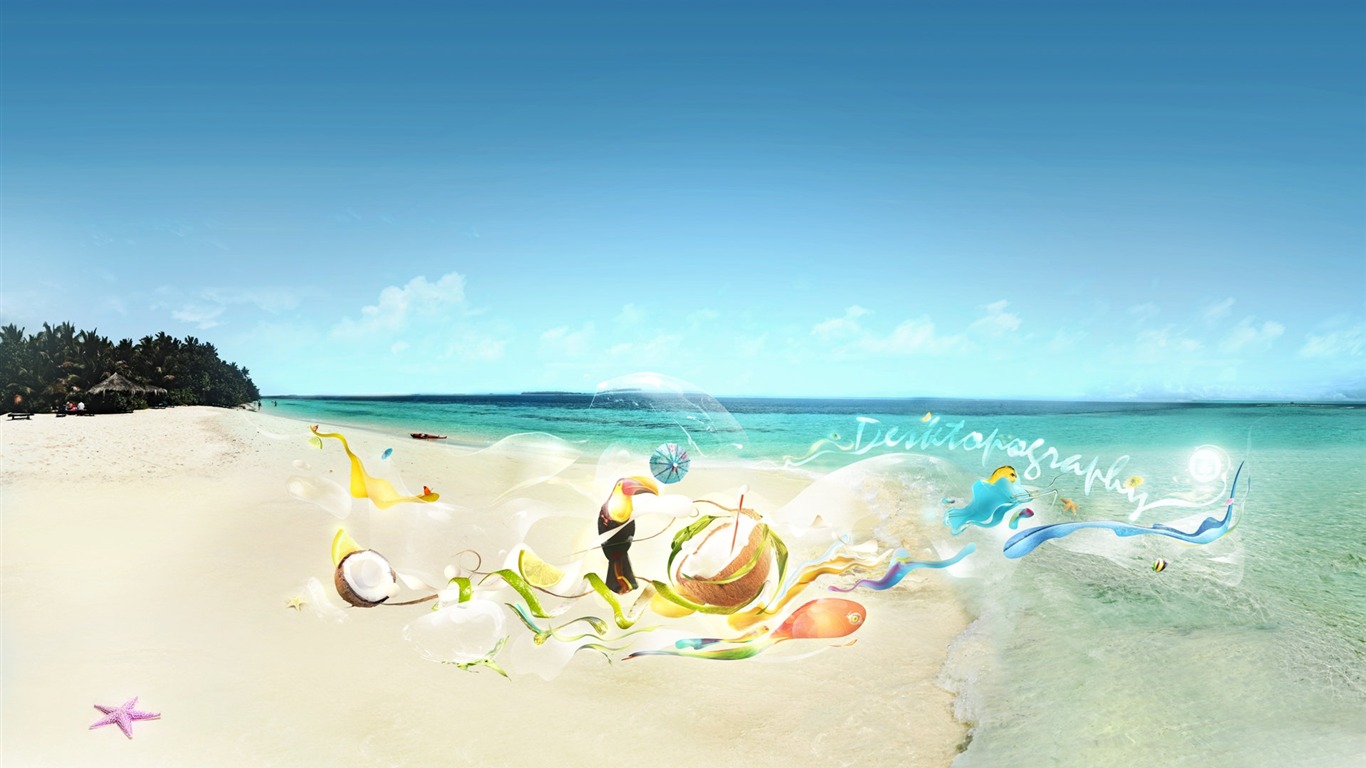 PS設計壁紙合集(一) #4 - 1366x768