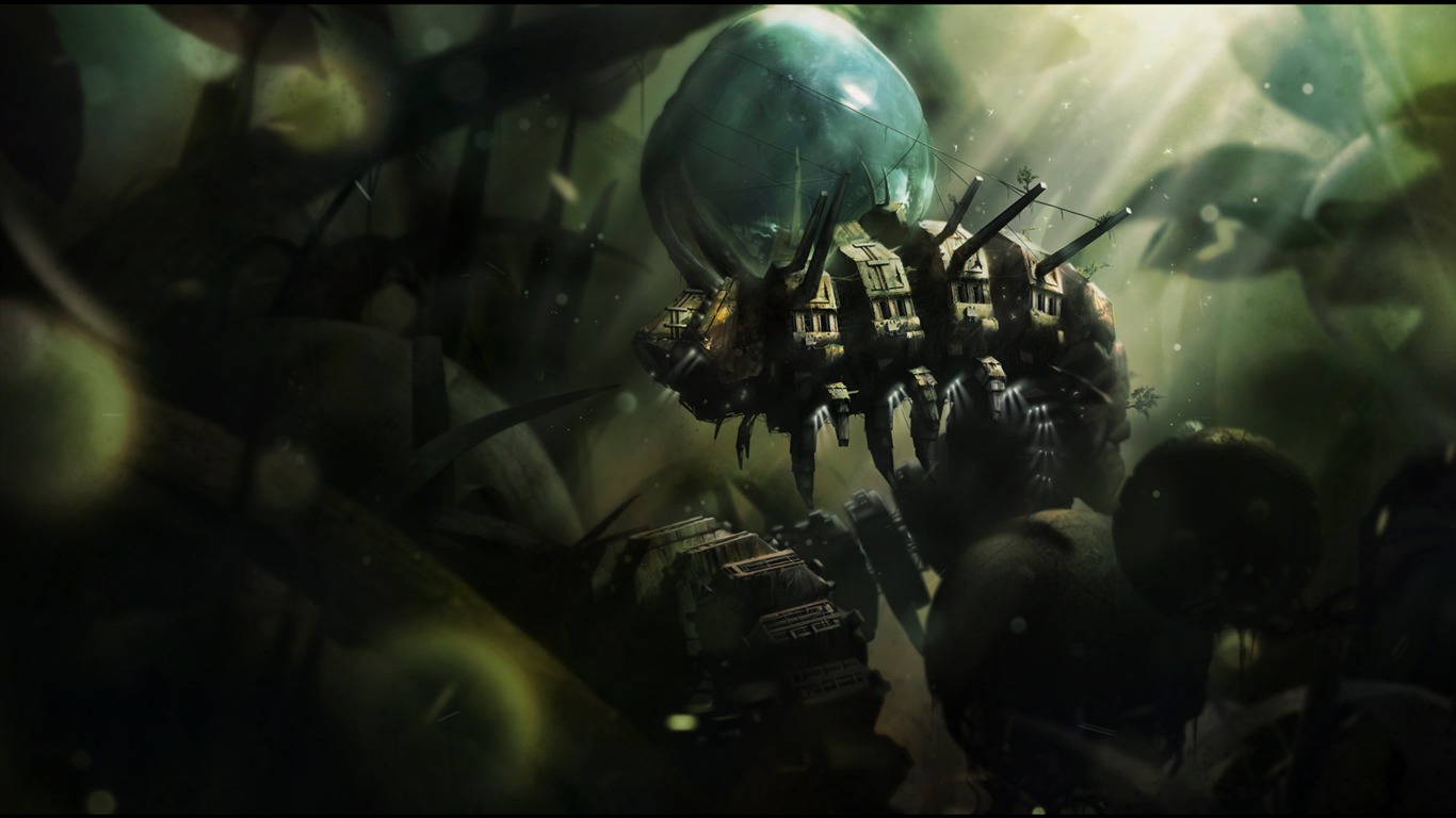 PS設計壁紙合集(一) #5 - 1366x768