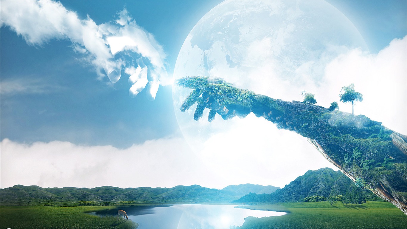 PS設計壁紙合集(二) #11 - 1366x768