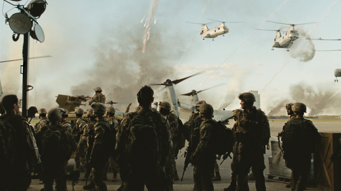 Battle: Los Angeles tapety #15 - 1366x768