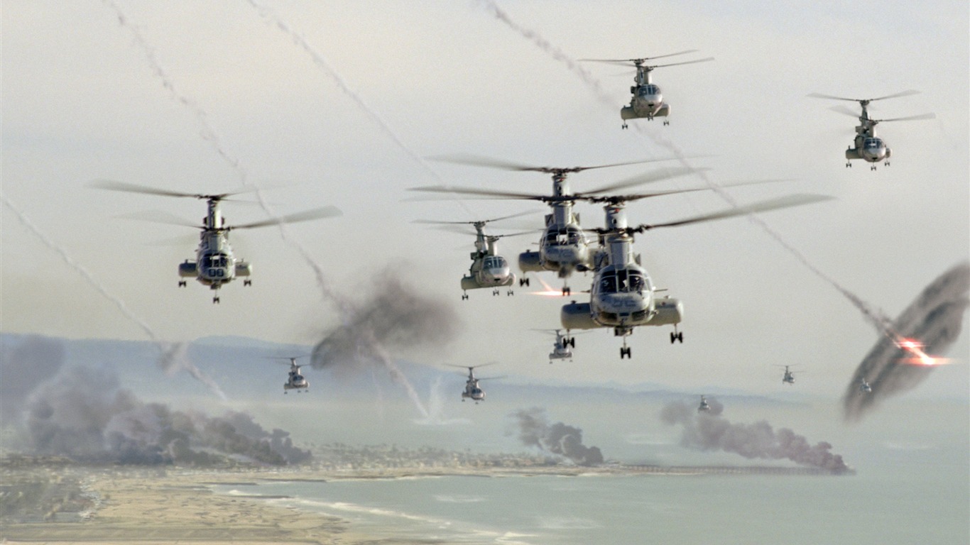 Battle: Los Angeles wallpapers #17 - 1366x768