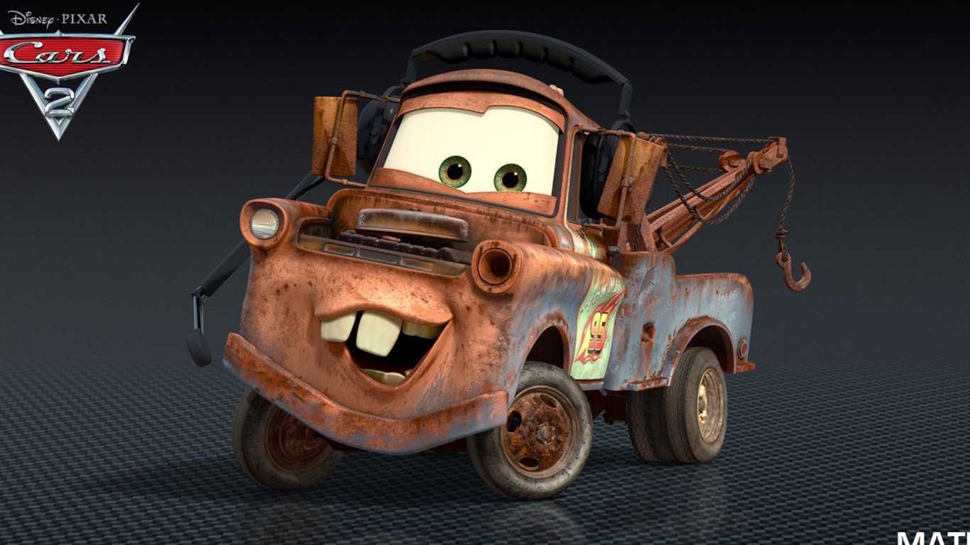 Cars 2 汽車總動員2 壁紙專輯 #6 - 1366x768