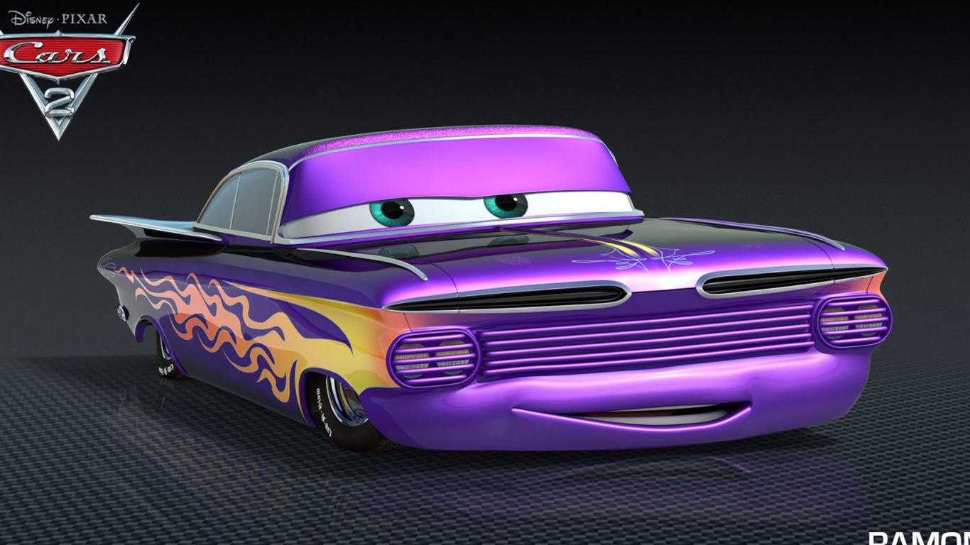 Cars 2 汽车总动员2 壁纸专辑13 - 1366x768