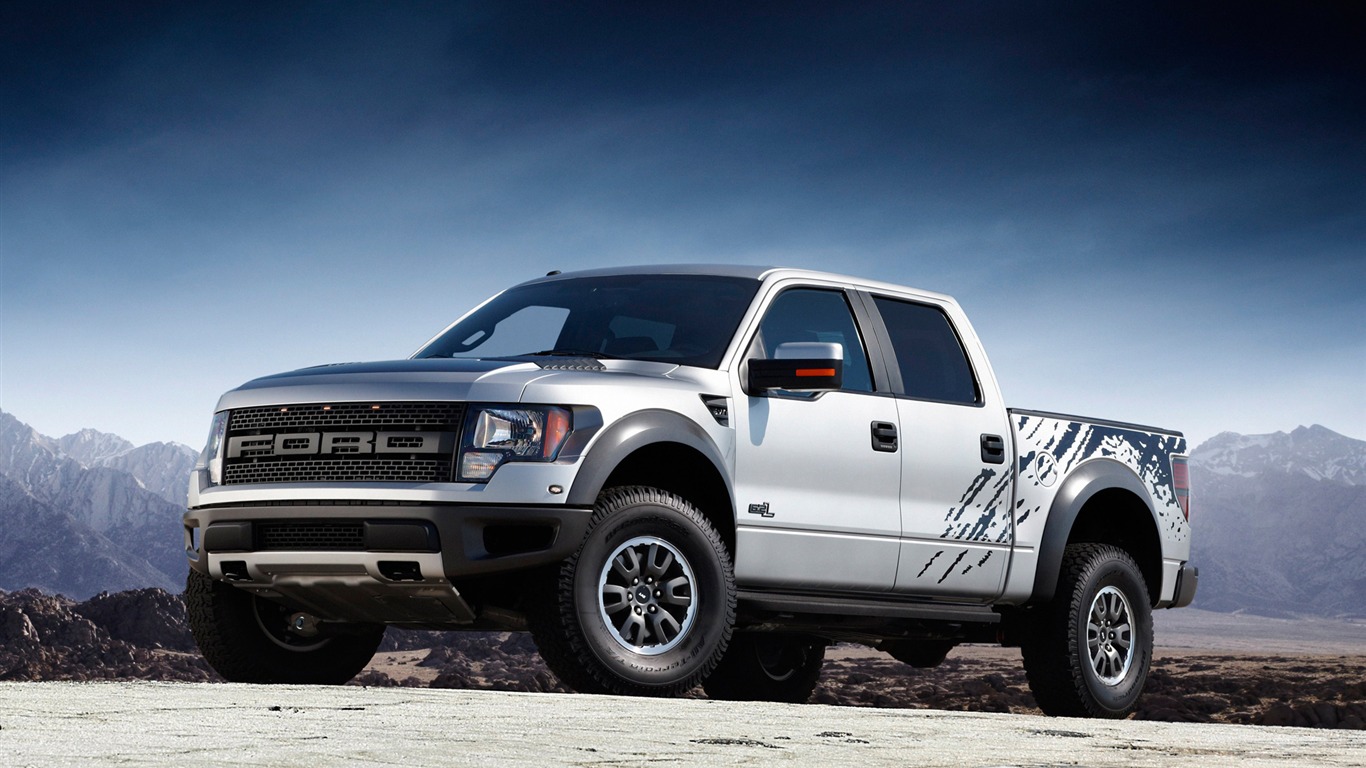 Ford F150 SVT Raptor - 2011 HD tapetu #1 - 1366x768