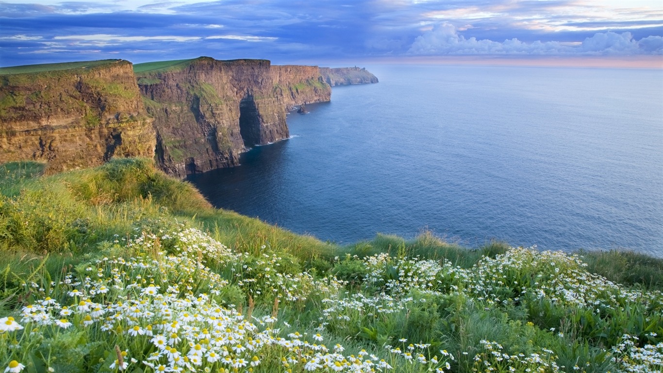 Hermosos paisajes de Irlanda fondos de escritorio #5 - 1366x768
