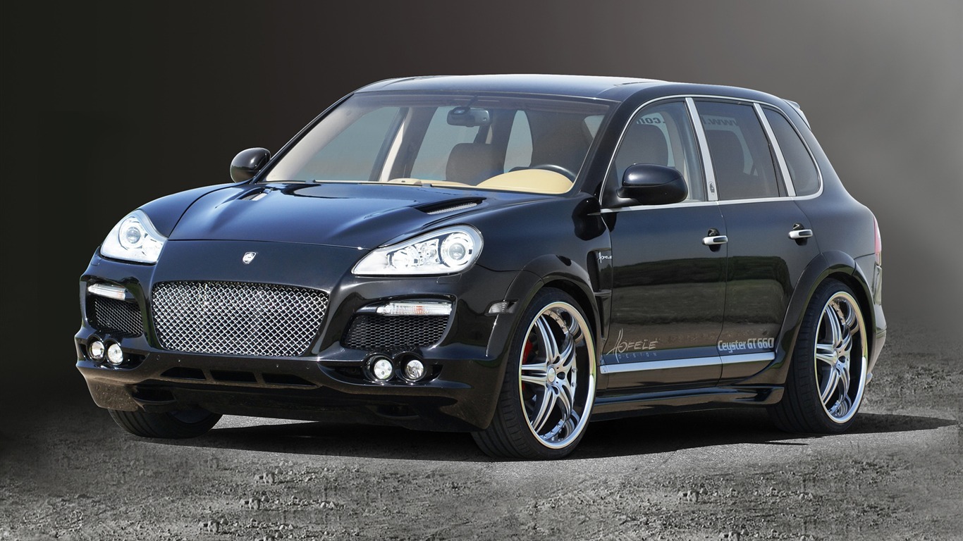 Hofele Ceyster GT 660 Porsche Cayenne Type 957 HD wallpaper #1 - 1366x768
