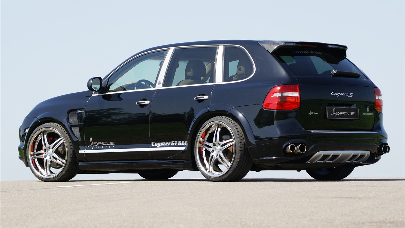 Hofele Ceyster GT 660 Porsche Cayenne Type 957 保时捷5 - 1366x768