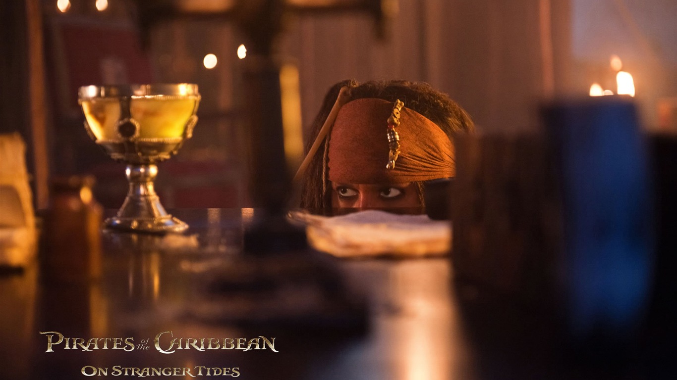 Pirates of the Caribbean: On Stranger Tides 加勒比海盜4 壁紙專輯 #5 - 1366x768