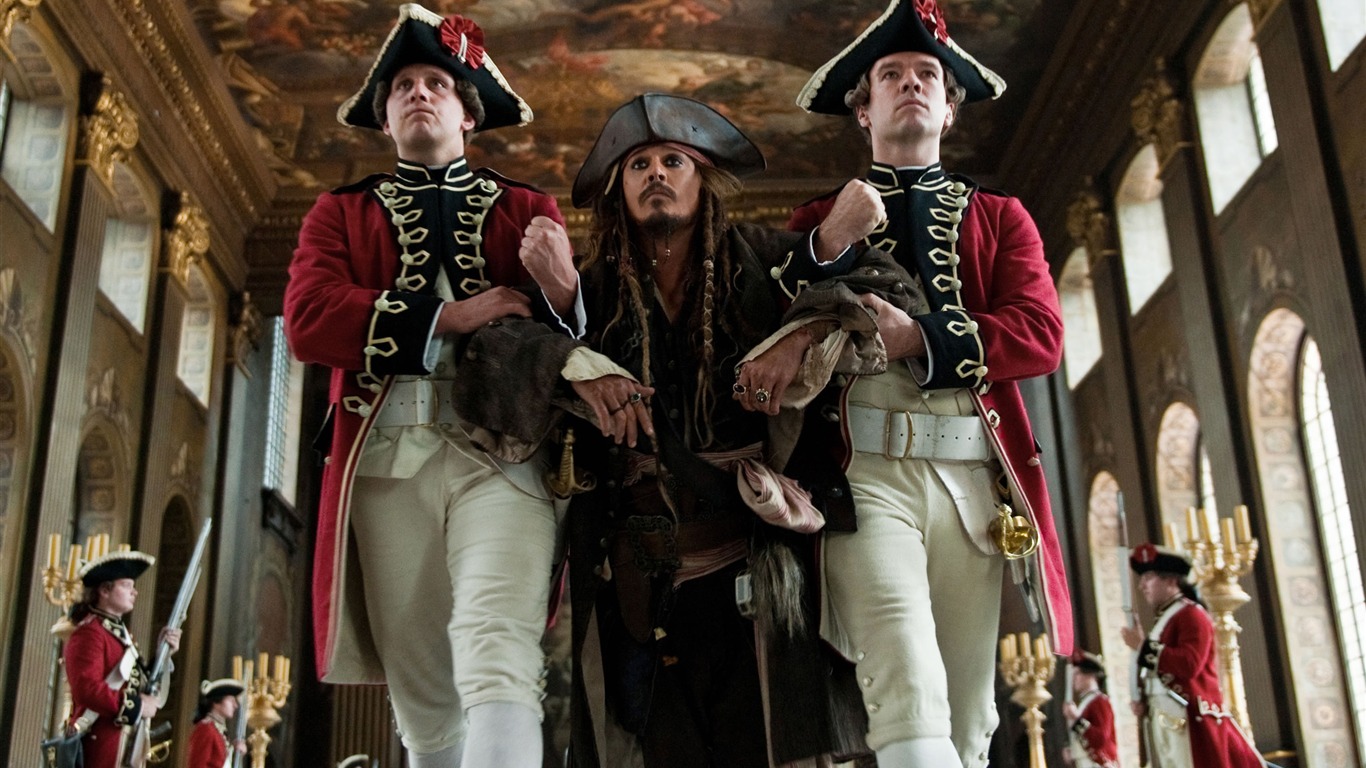 Pirates of the Caribbean: On Stranger Tides 加勒比海盜4 壁紙專輯 #11 - 1366x768