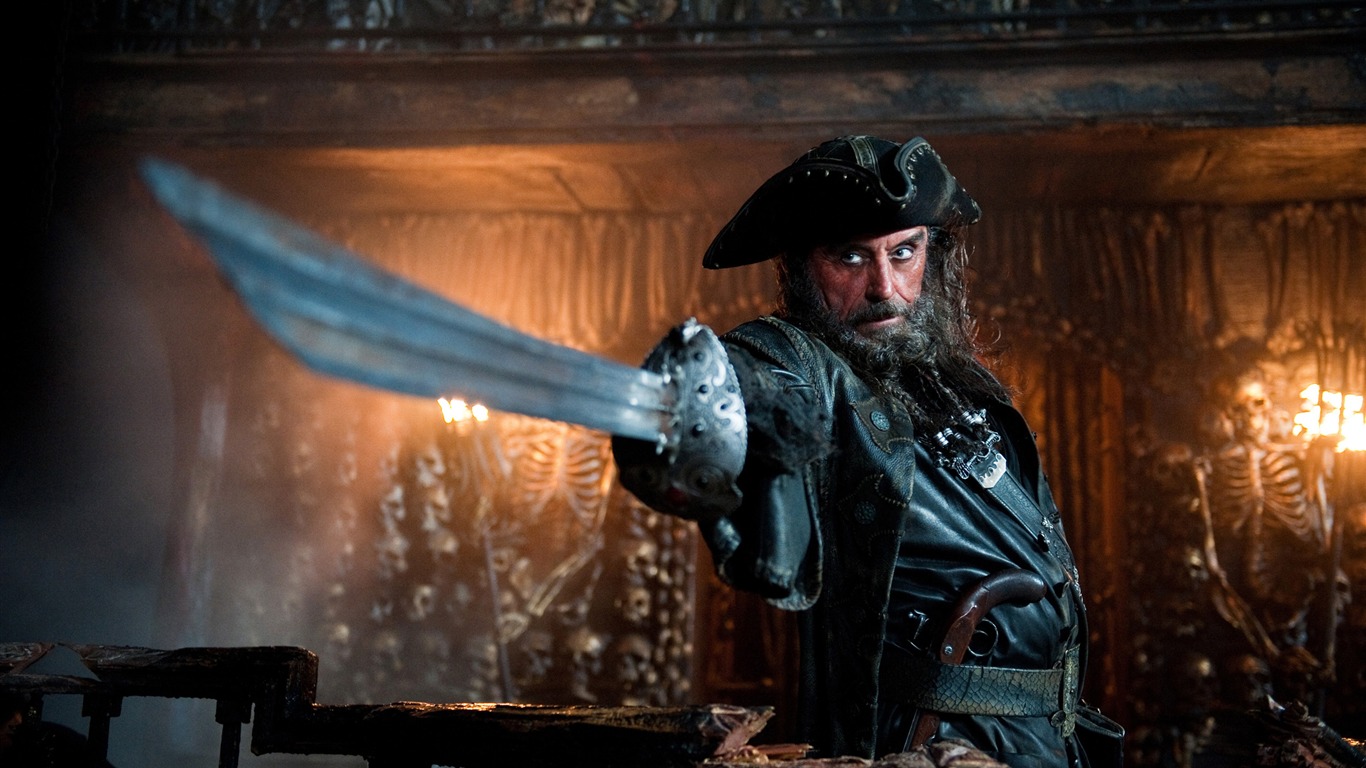 Piráti z Karibiku: Na Stranger Tides tapety #12 - 1366x768