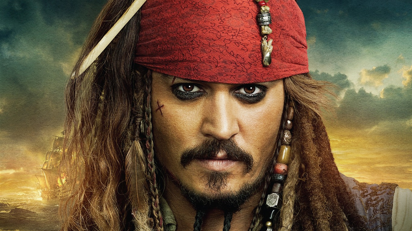 Pirates of the Caribbean: On Stranger Tides 加勒比海盗4 壁纸专辑13 - 1366x768