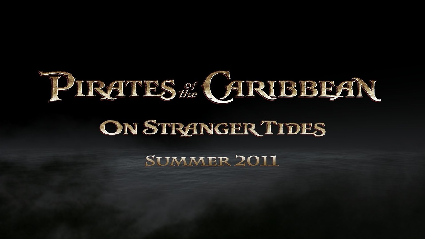 Piratas del Caribe: El extraño fondos de pantalla Mareas #17 - 1366x768