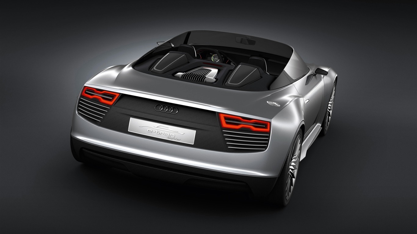 Concept Car Audi e-tron Spyder - 2010 HD tapetu #3 - 1366x768