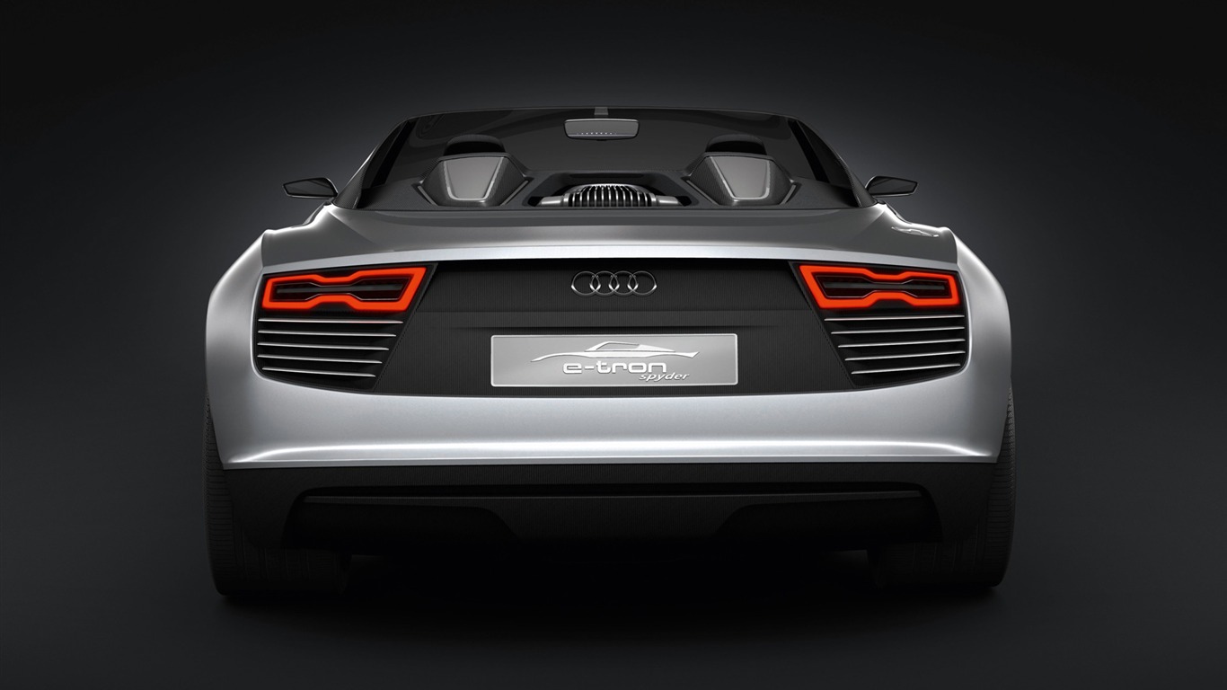 Concept Car Audi e-tron Spyder - 2010 奧迪 #7 - 1366x768
