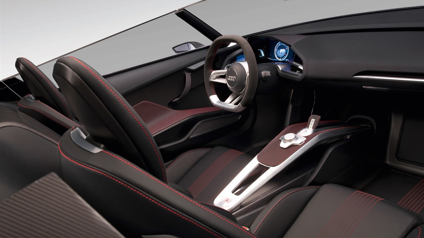 Concept Car Audi e-tron Spyder - 2010 fonds d'écran HD #24 - 1366x768