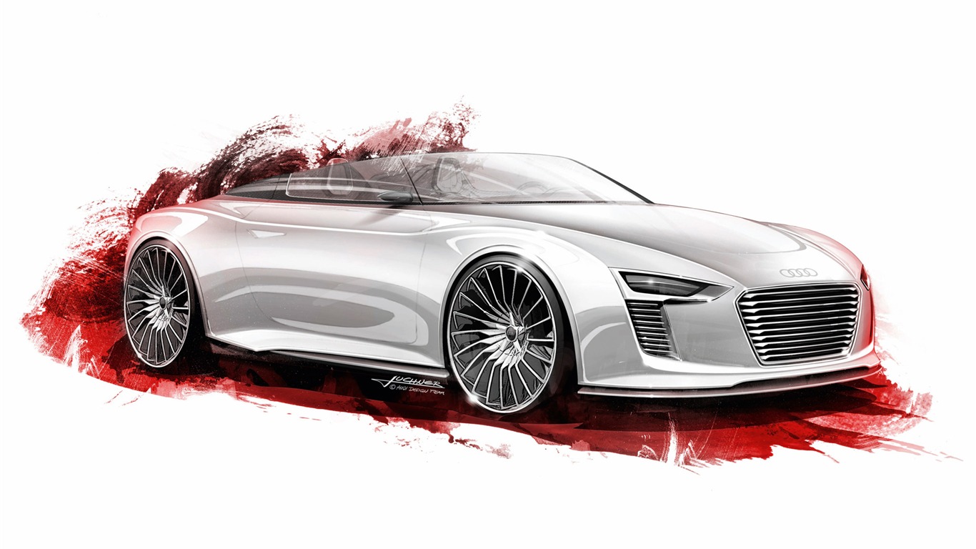 Concept Car Audi e-tron Spyder - 2010 奧迪 #28 - 1366x768