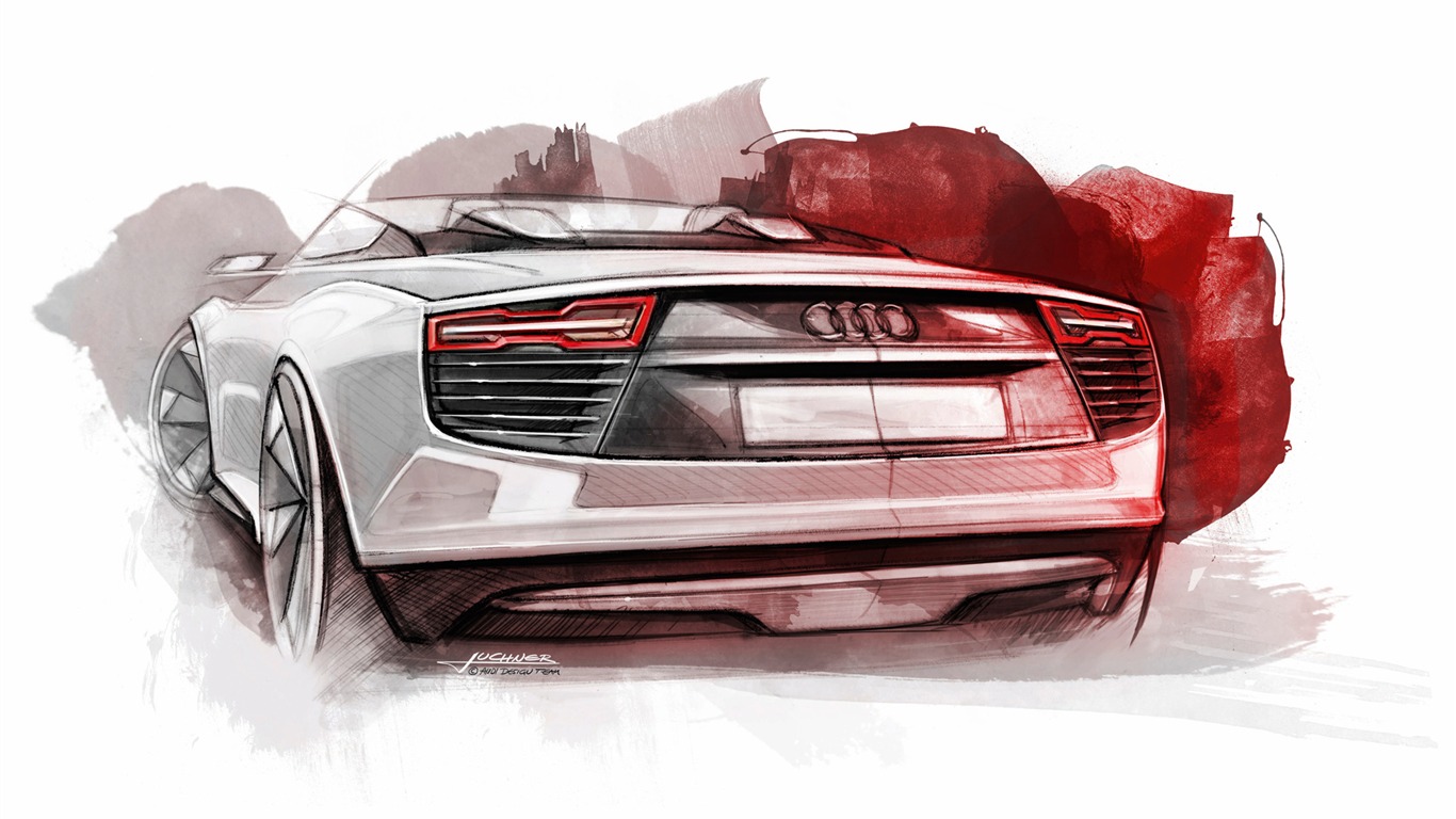 Concept Car de Audi e-tron Spyder - 2010 fondos de escritorio de alta definición #30 - 1366x768