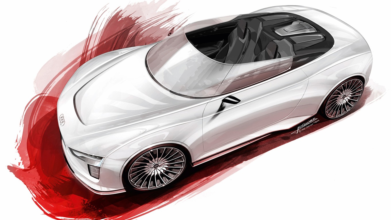 Concept Car de Audi e-tron Spyder - 2010 fondos de escritorio de alta definición #31 - 1366x768