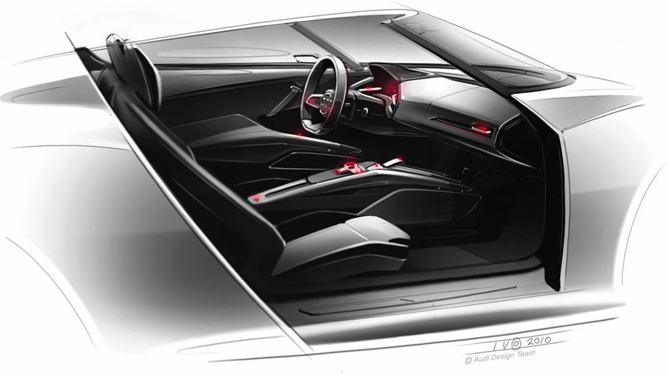 Concept Car Audi e-tron Spyder - 2010 奧迪 #35 - 1366x768