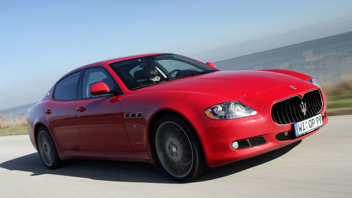 Maserati Quattroporte Sport Gt S - 2008 HD wallpaper #1 - 1366x768