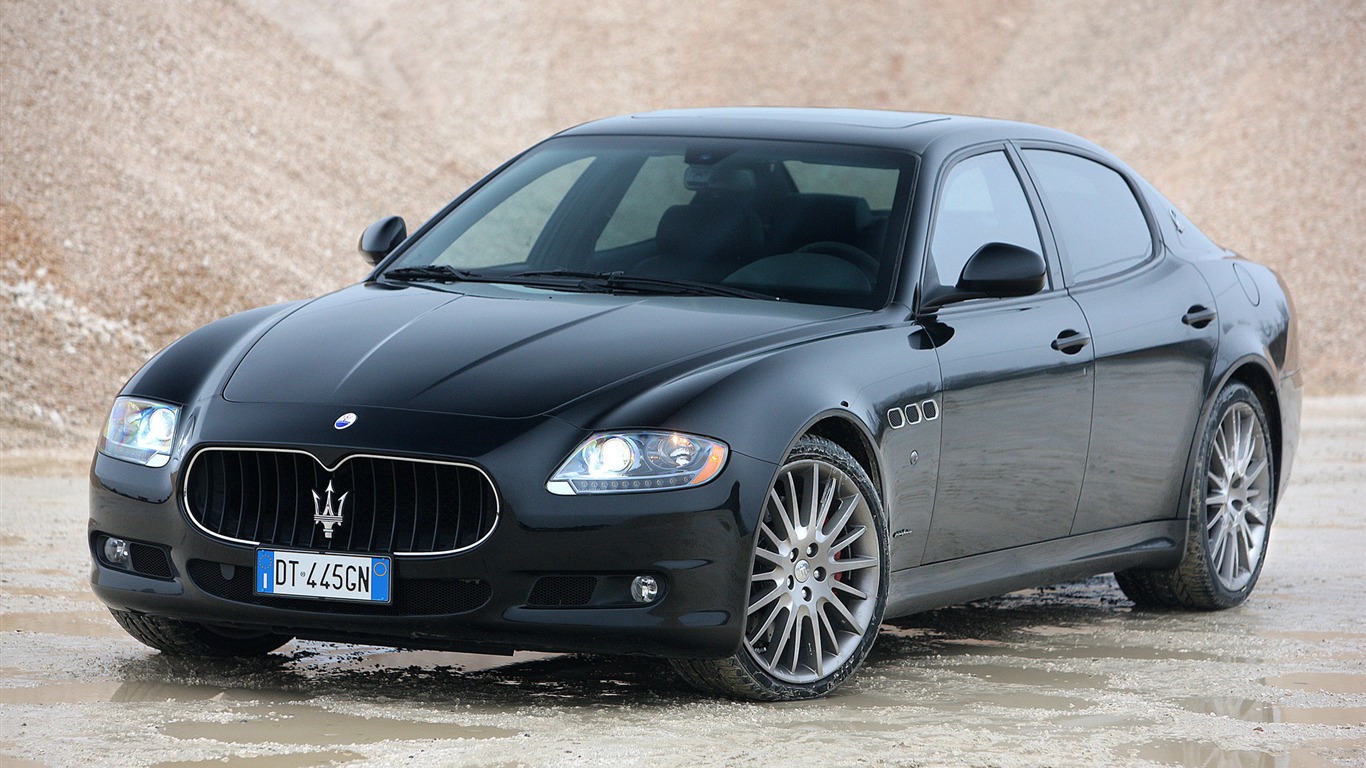 Maserati Quattroporte 스포츠 Gt 당연하지 - 2008의 HD 벽지 #4 - 1366x768