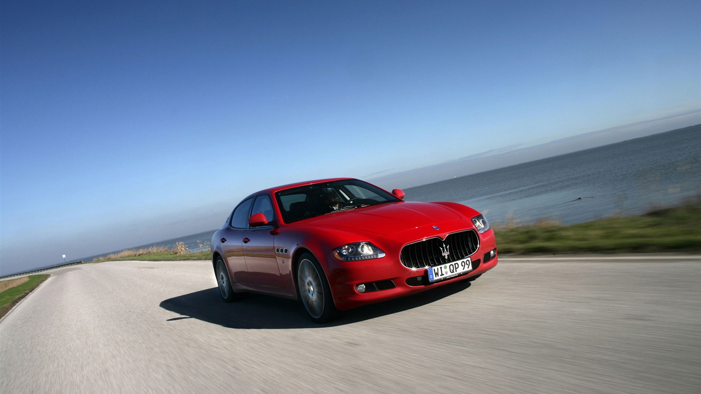 Maserati Quattroporte 스포츠 Gt 당연하지 - 2008의 HD 벽지 #5 - 1366x768