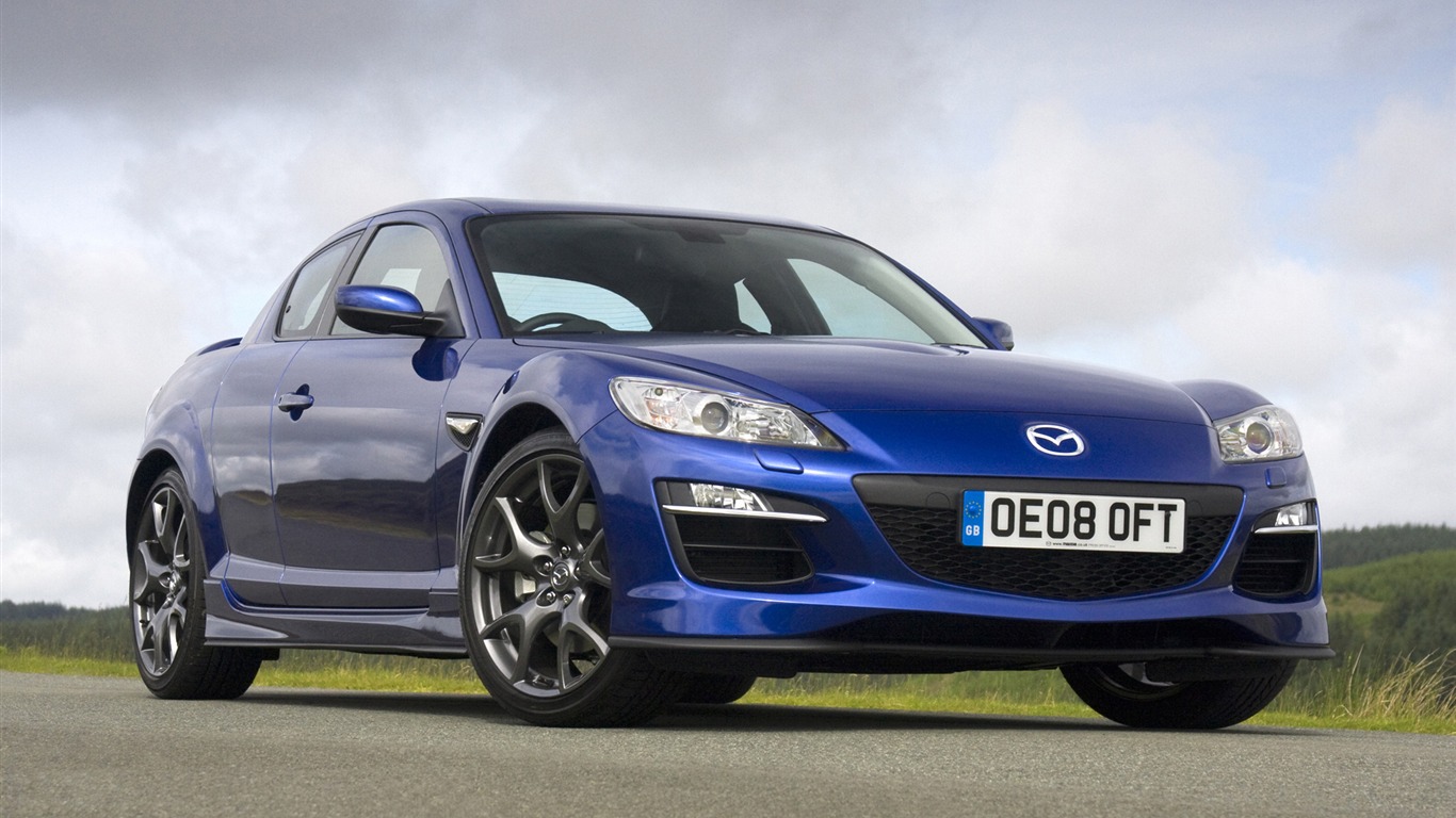 Mazda RX-8 UK version - 2008 HD wallpaper #2 - 1366x768